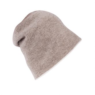 Reversible cashmere hat by Antica Cappelleria Troncarelli