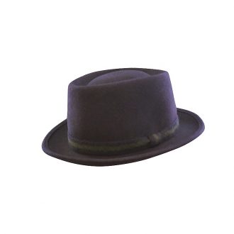 ACT pork pie wool hat
