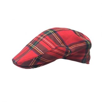 Tartan hat English model by Antica Cappelleria Troncarelli