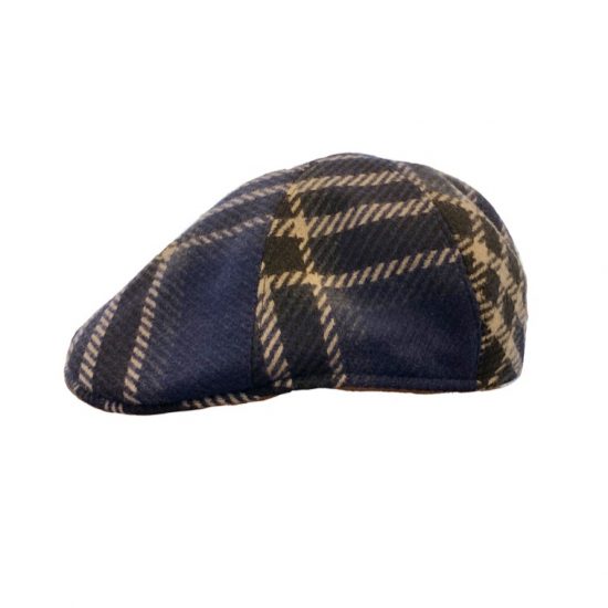 Brad cap in check fabric by ACT