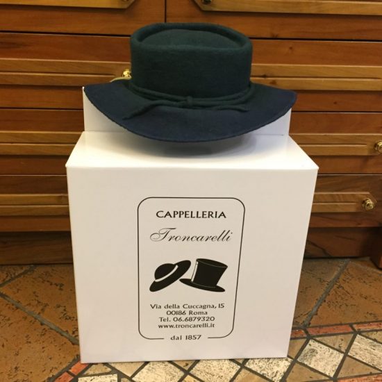 Antica Cappelleria Troncarelli Roma- Cappello modello Elisabeth by Karin Monica