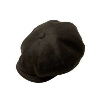 "Peaky 1" wool hat by Troncarelli - Black