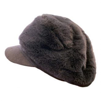 Antica Cappelleria Troncarelli Roma - Berrettone in pelliccia ecologica by Seeberger