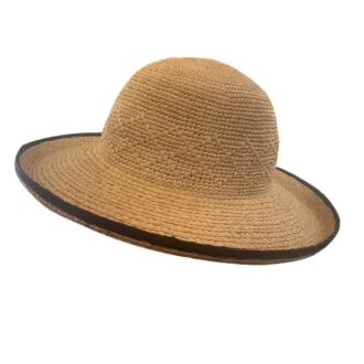 Antica Cappelleria Troncarelli Roma - Cappello Pamela raffia-crochet by Seeberger