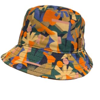 Cappelli Troncarelli Roma - Cappello Bucket cotton Print Stetson X The Feebles-frontale