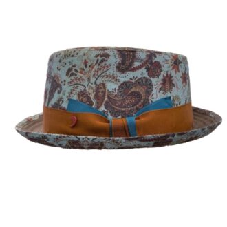 Cappelli Troncarelli Roma - Cappello Pork Pie Lino 088 by Alfonso d’Este