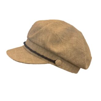 Cappelli Troncarelli Roma - Berretto Lino mod.Jackie Stewart by Troncarelli-laterale