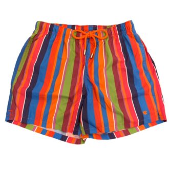 Cappelli Troncarelli Roma - Boxer mare uomo righe multicolor by Gallo-rosso