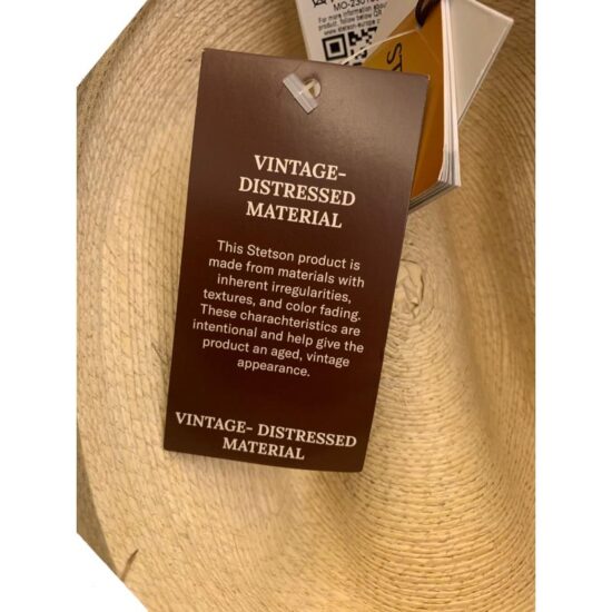 Cappelli Troncarelli Roma – Cappello Outdoor Mexican Palm by Stetson-dettaglio