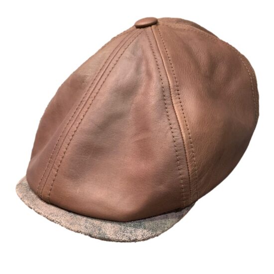 Cappelli Troncarelli Roma – Coppola 6-Planel Cap Goat Pigskin by Stetson-alto