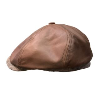Cappelli Troncarelli Roma - Coppola 6-Planel Cap Goat Pigskin by Stetson-laterale