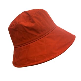 Cappelli Troncarelli Roma - Cappello Cloche Trapunta by Troncarelli-rosso