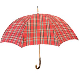 Cappelli Troncarelli Roma - Ombrello cotone 67 Tartan-aperto