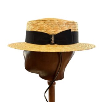 Cappelli Troncarelli Roma - Cappello Magiostrina Treccia by Borsalino-laterale