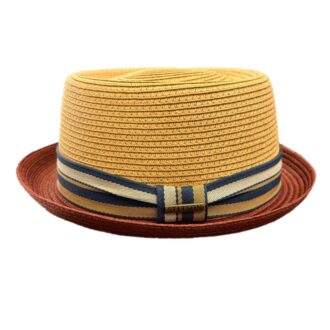 Cappelli Troncarelli Roma - Cappello Pork Pie Toyo by Stetson-laterale