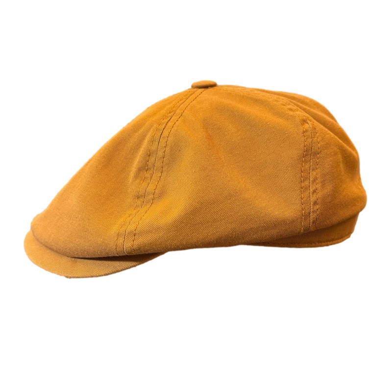 Coppola Stetson 6 Panel Cotton Festival - Cappello Piatto Unisex, Protezione UV 40, Visiera 5,5 Cm