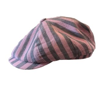 Cappelli Troncarelli Roma - Coppola Hatteras Bold Linen Stripe by Stetson-lat.rosa
