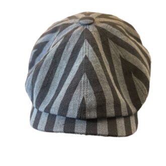 Cappelli Troncarelli Roma - Coppola Hatteras Bold Linen Stripe by Stetson-frontale