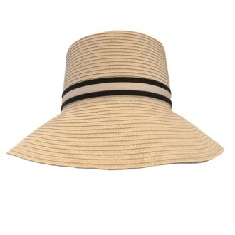 Cappelli Troncarelli Roma - Cappello Beatrice Treccia-carta by Borsalino-frontale