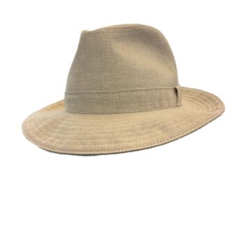 Cappelli Troncarelli Roma - Cappello Comet Lino by Troncarelli-frontale