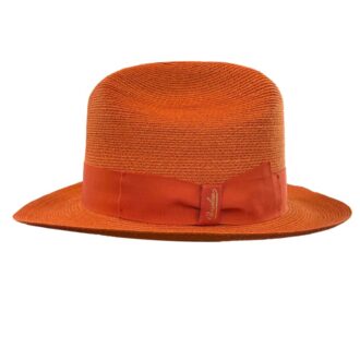 Cappelli Troncarelli Roma - Cappello Ennis maglina canapa by Borsalino-laterale