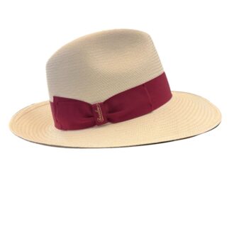 Cappelli Troncarelli Roma - Cappello Giulietta-Panama fine by Borsalino-laterale