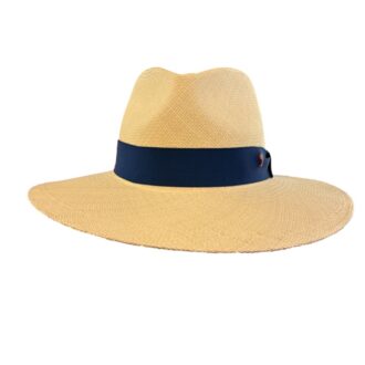 Cappelli Troncarelli Roma - Cappello Panama tesa larga by Alfonso d’Este-frontale