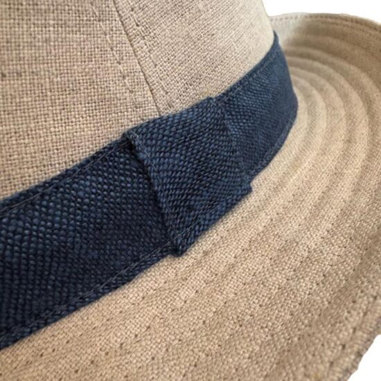Cappelli Troncarelli Roma – Cappello Trilby Lino by Troncarelli-dettaglio
