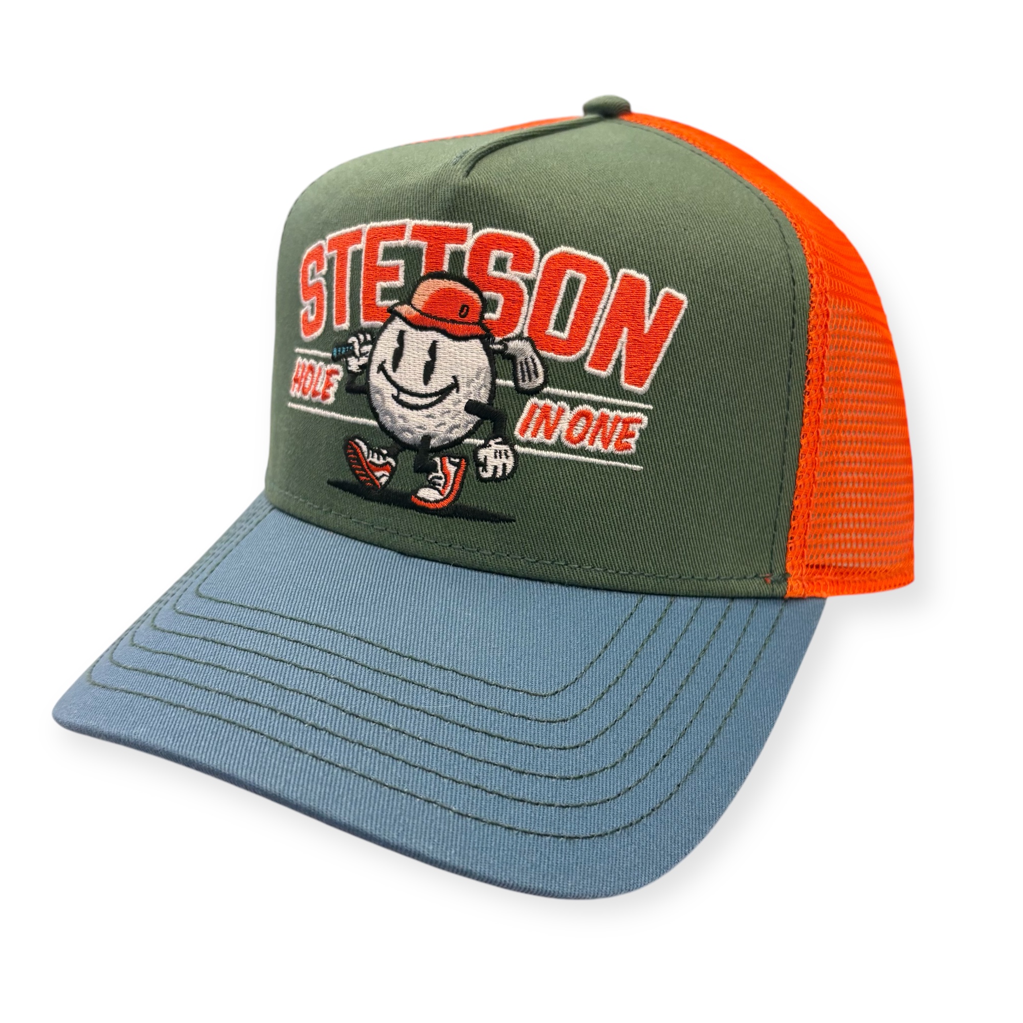 Trucker Cap Golf Hole in One by Stetson – Antica Cappelleria