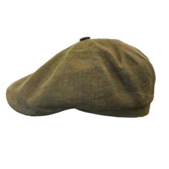 Cappelli Troncarelli Roma - Coppola 8-Planel Cap Linen by Stetson-laterale