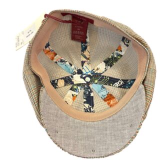 Cappelli Troncarelli Roma - Coppola 8 spicchi cotone lino by Alfonso D'Este-interno