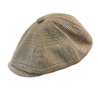 Cappelli Troncarelli Roma - Coppola 8 spicchi cotone lino by Alfonso D'Este-laterale