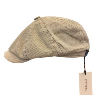 Cappelli Troncarelli Roma - Coppola Hatteras Lino Riga by Stetson-laterale