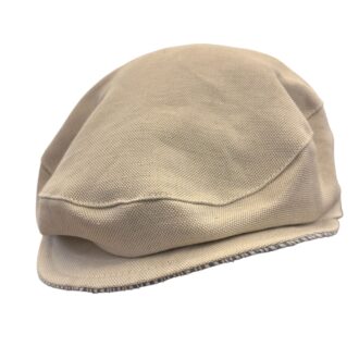 Cappelli Troncarelli Roma - Coppola Reversibile LinoCotone by Borsalino-laterale