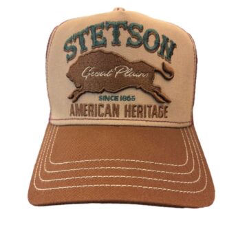 Cappelli Troncarelli Roma - Trucker Cap Great Plains by Stetson-frontale