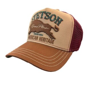 Cappelli Troncarelli Roma - Trucker Cap Great Plains by Stetson-obliquo