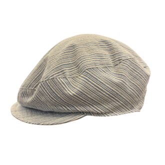Cappelli Troncarelli Roma - Coppola Reversibile Lino/Cotone by Borsalino-righe