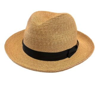 Cappelli Troncarelli Roma - Cappello Papier tesa media by Grevi-frontale