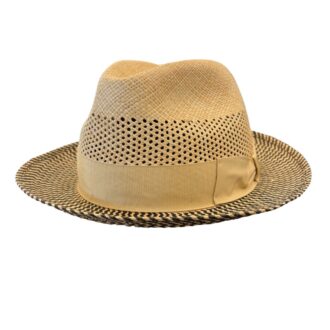 Cappelli Troncarelli Roma - Cappello Panama Semiventilato by Borsalino-frontale