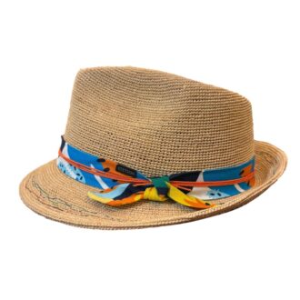 Cappelli Troncarelli Roma - Cappello Player Raffia Festival by Stetson-laterale