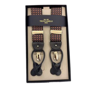 Cappelli Troncarelli Roma - Bretelle mod 379 by Troncarelli-rosso