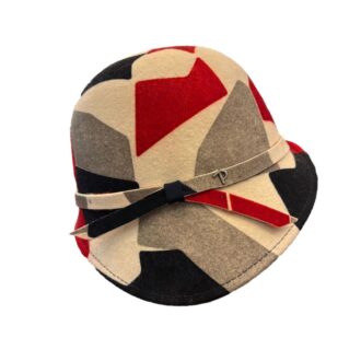 Cappelli Troncarelli Roma - Cappello Cloche by Panizza-laterale chiaro