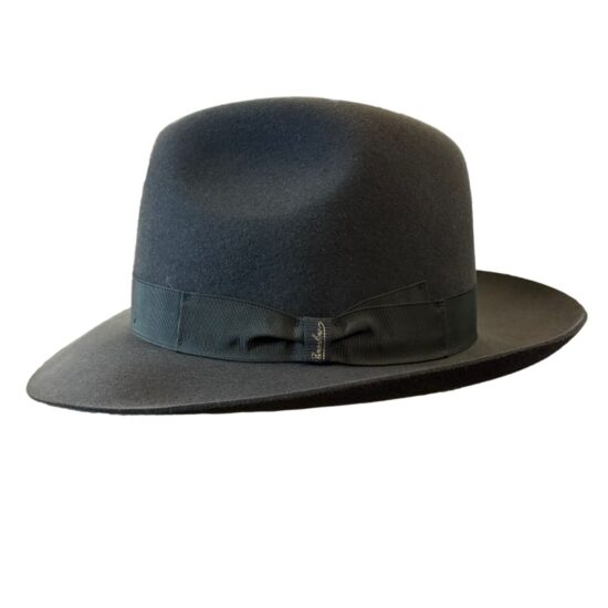 Cappelli Troncarelli – Cappello Marengo Tesa Media by Borsalino-grigio Cappelli Troncarelli – Cappello Marengo Tesa Media by Borsalino-grigio