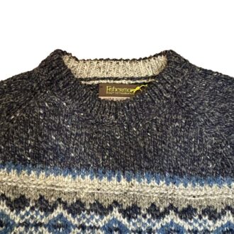 Cappelli Troncarelli - Maglia Fair Isle uomo by Fisherman Out of Ireland-dett.b.