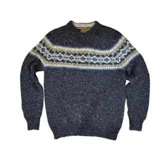 Cappelli Troncarelli - Maglia Fair Isle uomo by Fisherman Out of Ireland-intero b.