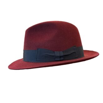 Cappelli Troncarelli - Cappello Feltro Tesa stretta Borghese by Troncarelli-laterale