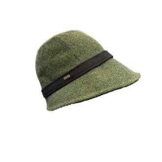 Cappelli Troncarelli - Cloche Clodagh by Mucros-verde