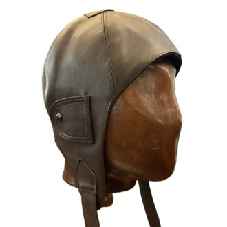 Cappelli Troncarelli - Cuffia Vintage in Pelle by Troncarelli-laterale