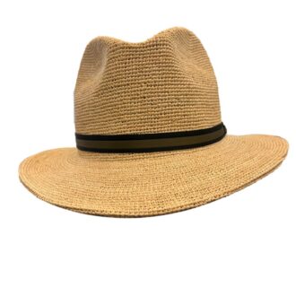 Cappelli Troncarelli - Argentina Rafia Crochet by Borsalino-frontale